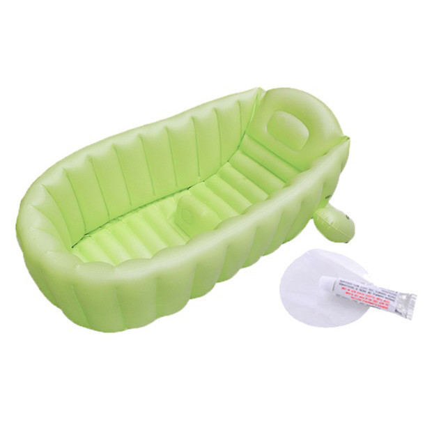 Inflatable Baby Bath Tub With Air Pump Lazada Singapore