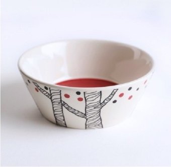 ChaBatree SOPHIE Hand Painted Ceramic Bowl