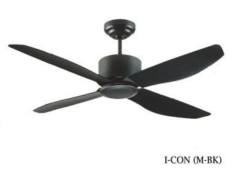 Fanco ICON 48” Designer Ceiling fan (Matt-Black) | Lazada Singapore