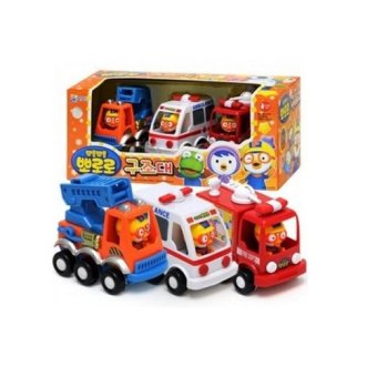 Pororo Rescue Play Car Set Export Lazada Singapore pororo rescue play car set export lazada singapore