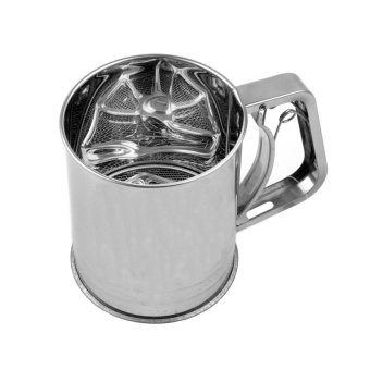 stainless steel flour sifter sieve shaker intl lazada stainless steel flour sifter sieve shaker intl lazada
