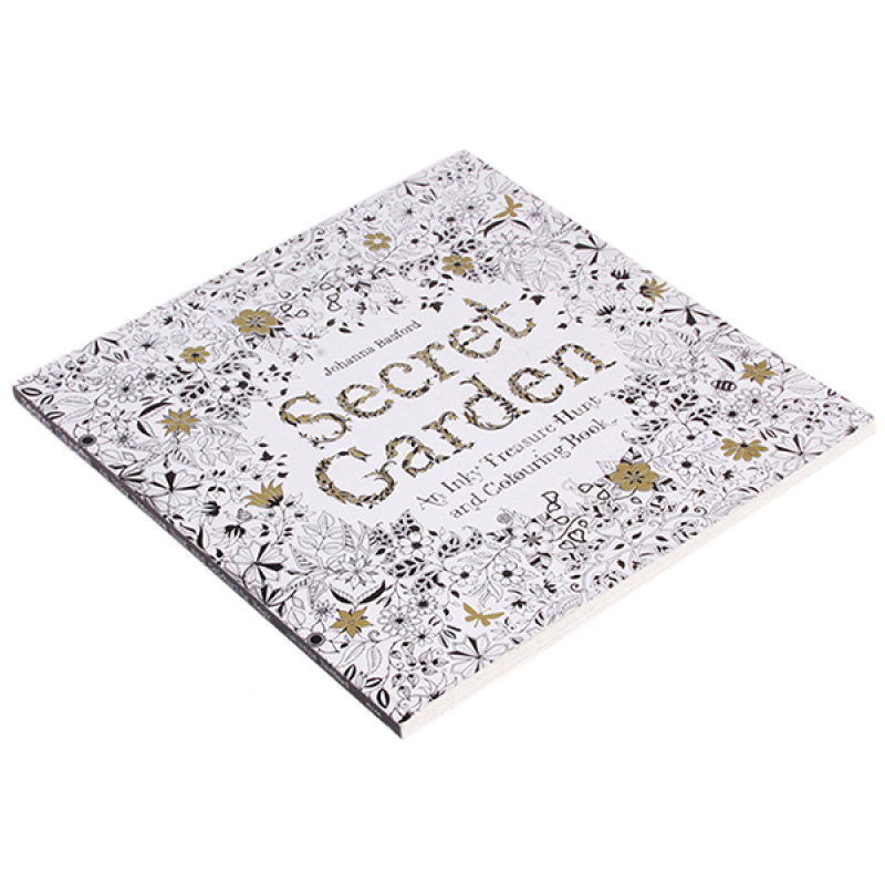 Yingwei Coloring Book Secret Garden 96 Pages English
