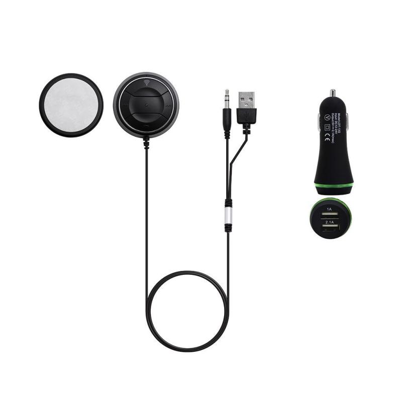aibowan Mini NFC Bluetooth Audio Receiver Premium Bluetooth 4.0
Music Receiver 3.5mm Adapter Hands-free Car AUX Speaker Utility Car
Kits and Car Speakerphones Singapore