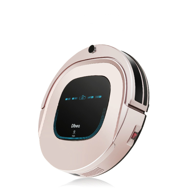 Dibea T701 Household Robot Vacuum Cleaner 2-in-1 Dry & Wet
Mopping HEPA Filter Picking Up Pet Fur - intl Singapore