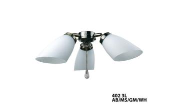 Fanco FFM 2000 52 Inch Ceiling Fan With 402-3L Light Kit And Installation (Metalic Silver) June 2018 - 3 Fanco FFM 2000 52 inch Ceiling Fan with 402-3L Light Kit and Installation (Metalic Silver) - 3