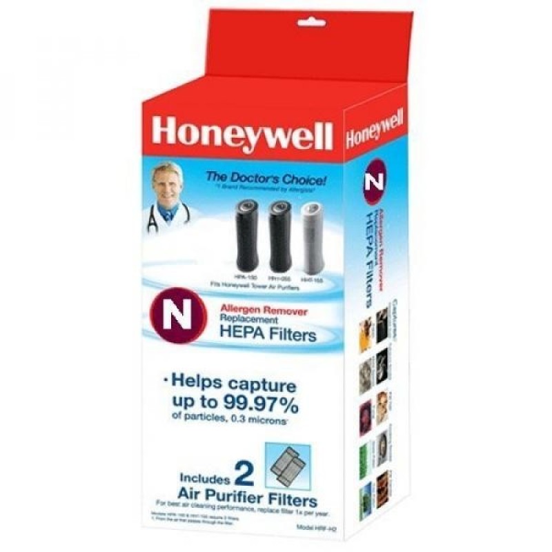 Honeywell True HEPA Replacement Filter N, 2 Pack - intl Singapore