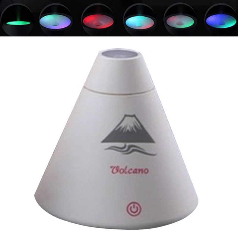 leegoal Creative Volcano USB Humidifier, Cool Mist Humidifier, Essential Oil Diffuser, Air Purifier For Home Office School Bedroom Baby Room - intl Singapore