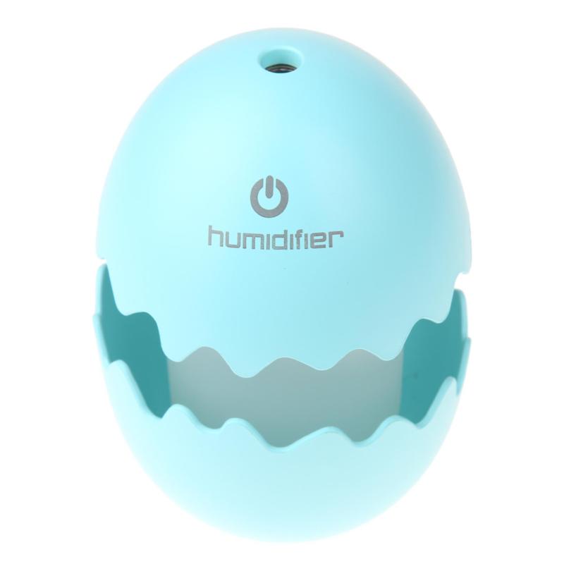 Mini USB Egg Ultrasonic Humidifier LED Night Light for Home Office
(Blue) - intl Singapore