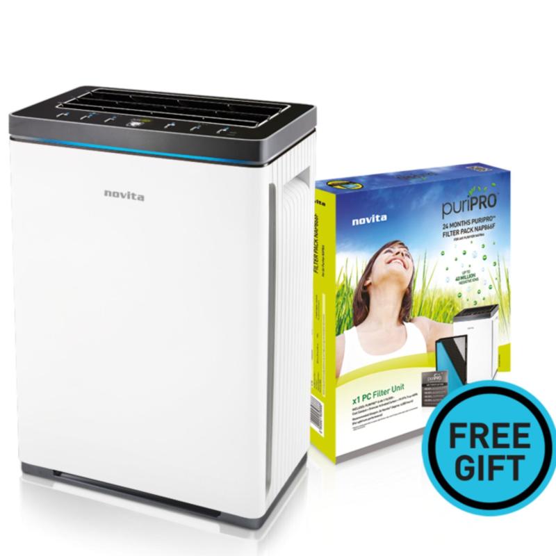 novita PuriClean™ Air Purifier NAP866 + FOC Filter Pack Singapore
