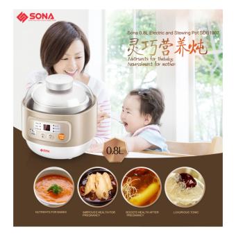 SONA SDB 1007 0.8L ELECTRIC AND STEWING POT May 2018 - 2 SONA SDB 1007 0.8L ELECTRIC AND STEWING POT - 2