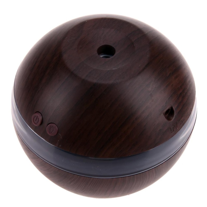 USB Wooden Ultrasonic Mini Household Ball Aromatherapy Humidifier -
intl Singapore