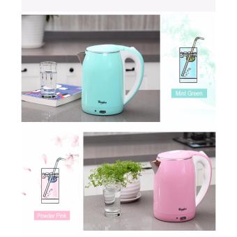 Whirlpool 2L Stainless Steel Electric Kettle With Keep Warm Function - Powder Pink July 2018 - 3 Whirlpool 2L Stainless Steel Electric Kettle with Keep Warm Function - Powder Pink - 3