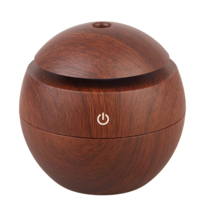 Wooden USB Ultrasonic Humidifier Air Purifier(Coffee) (EXPORT) Singapore