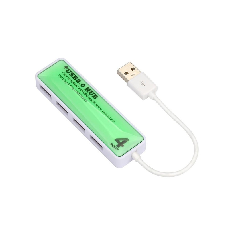 4 in 1 USB 2.0 High Speed 60MB/s USB Splitter 4 ports Converter Adapter - intl