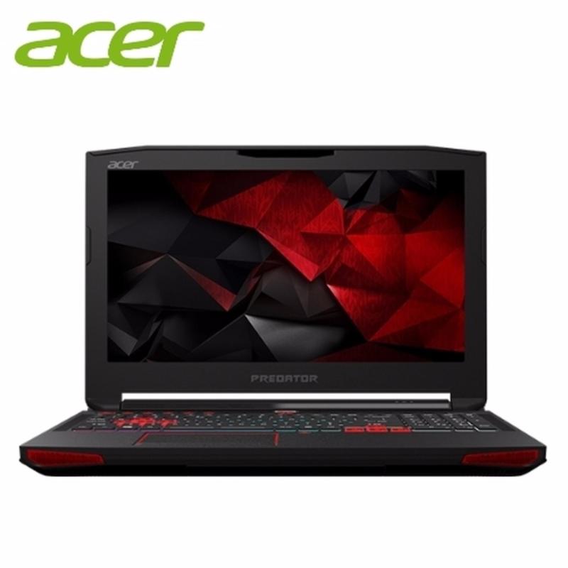 Acer Predator G9-593-74G7 i7-7700HQ Windows 10 Home NVIDIA® GeForce® GTX1060 6GB GDDR5 VRAM 15.6" FHD IPS LED backlit TFT LCD with built-in NVIDIA® G-SYNCTM Technology 16GB DDR4 RAM 256GB SSD + 1TB HDD DVD Writer Gaming Laptop (Black)