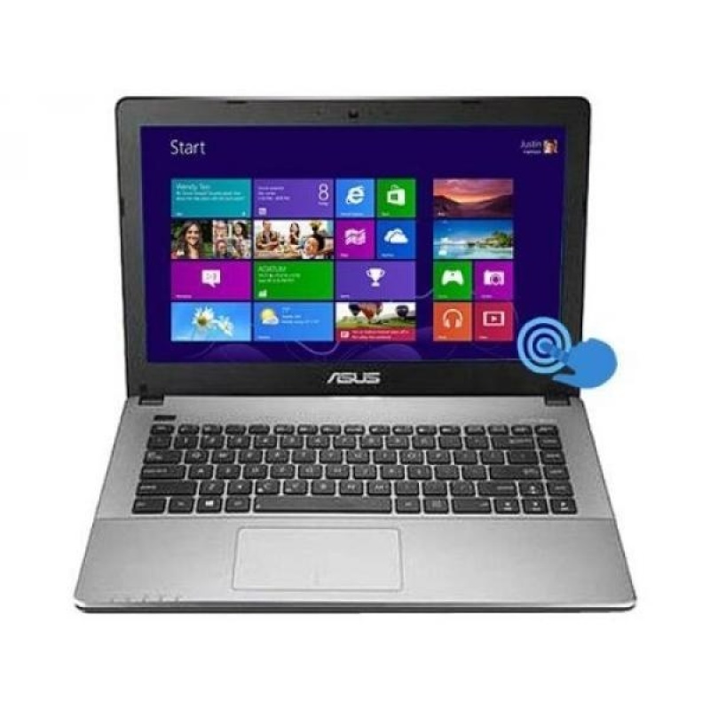 Asus K450CA 14-Inch HD Touchscreen Laptop PC, Intel Pentium
Dual-Core Processor, 4GB RAM, 500GB HDD, DVD+/-RW, Webcam, WIFI,
HDMI, VGA, Windows 8, Black - intl