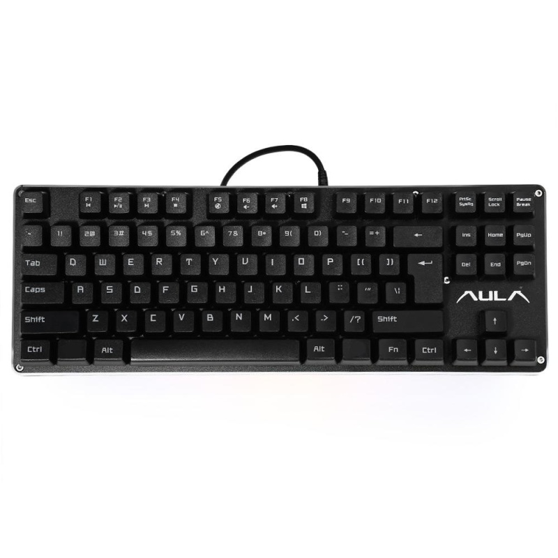 AULA SI2012 87-Key Blue Axis Gaming Mechanical Keyboard - intl Singapore