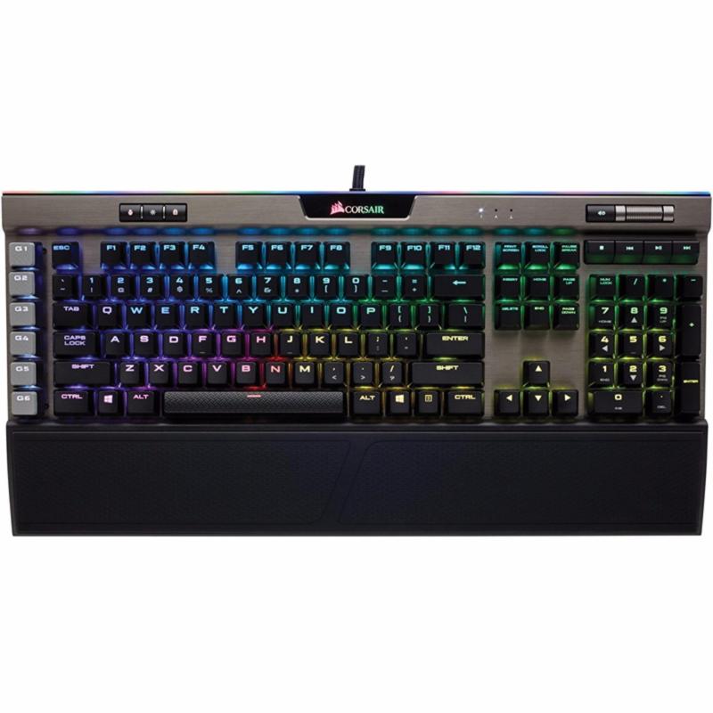 Corsair K95 Rgb Platinum Mechanical Gaming Keyboard Cherry Mx Speed Gunmetal Singapore