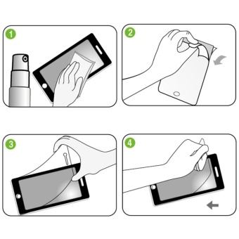 For IPad Pro 10.5 Inch PET Anti-glare Screen Protector - Intl May 2018 - 5 For IPad Pro 10.5 Inch PET Anti-glare Screen Protector - intl - 5