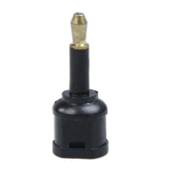 Gold Plated TOSLINK To 3.5mm Fiber Optic Optical Cable Plug Adaptor Black June 2018 - 2 Gold Plated TOSLINK to 3.5mm Fiber Optic Optical Cable Plug Adaptor Black - 2