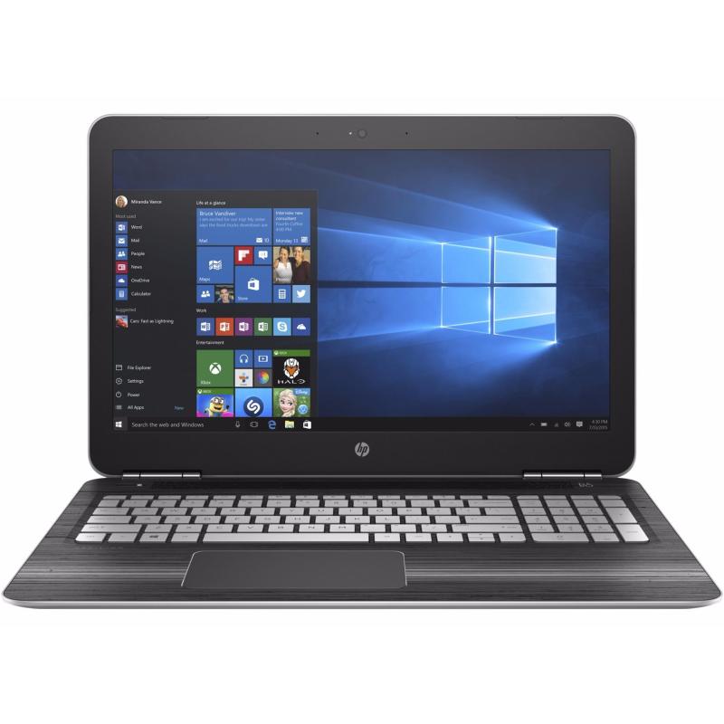 HP PAV 15-BC222TX I7-7700HQ 8GB NVIDIA GTX1050 4GB WIN10(Silver)