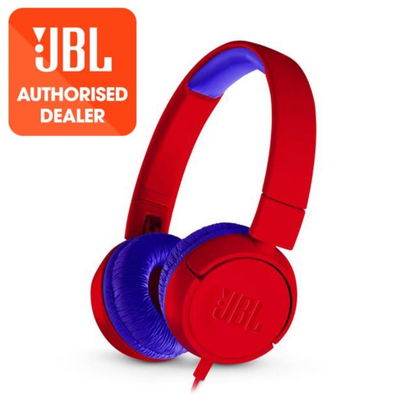 JBL JR300 Red Kids on-ear Headphones <85dB Singapore