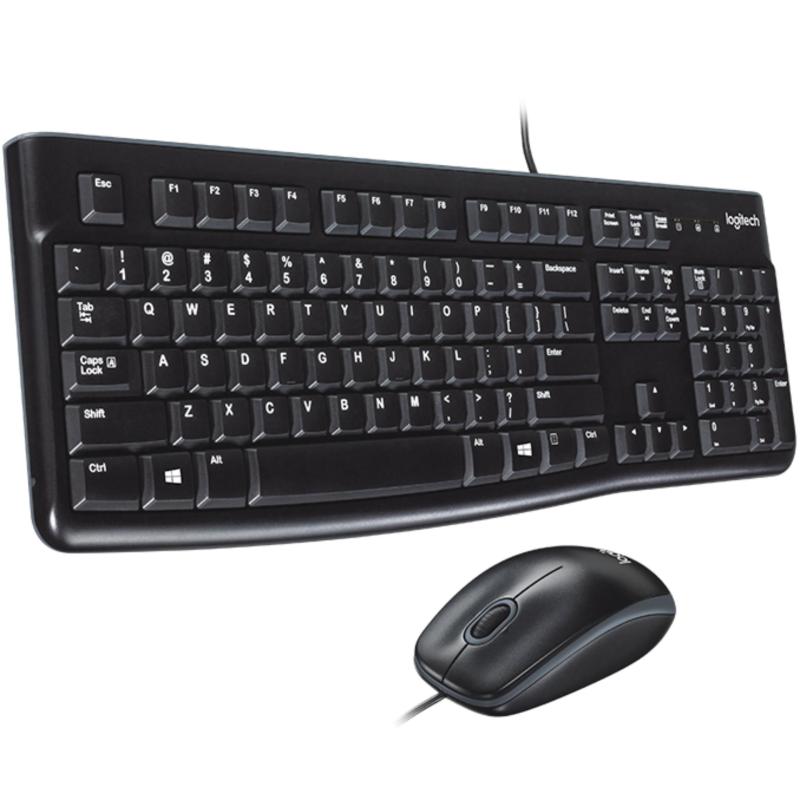 Logitech Desktop MK120 USB Keyboard and Mouse Combo Singapore