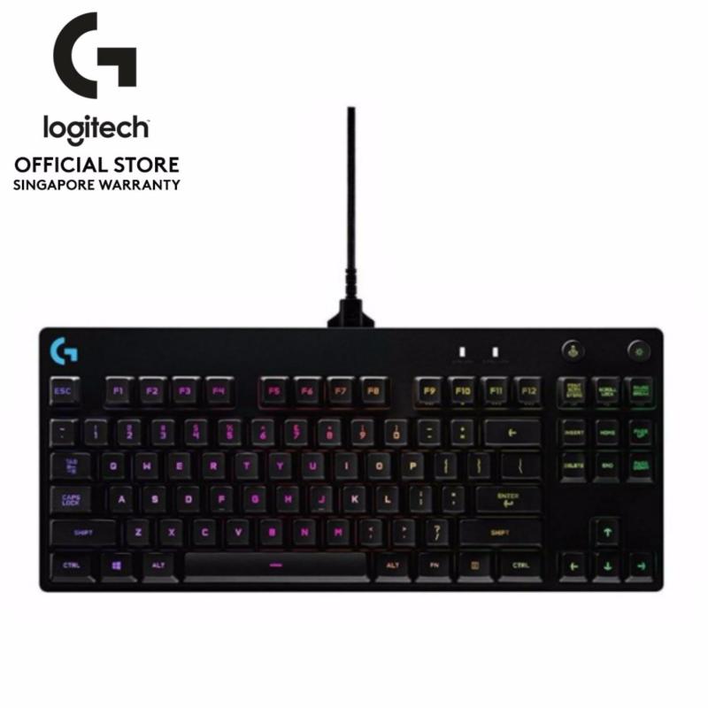 Logitech G Pro Mechanical Gaming Keyboard with Pro Tenkeyless
Compact Design
