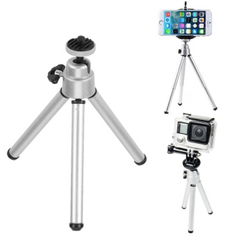 Mini Portable Aluminum Alloy Tripod Camera Accessory For GoProPhone - Intl April 2018 - 2 Mini Portable Aluminum Alloy Tripod Camera Accessory for GoProPhone - intl - 2