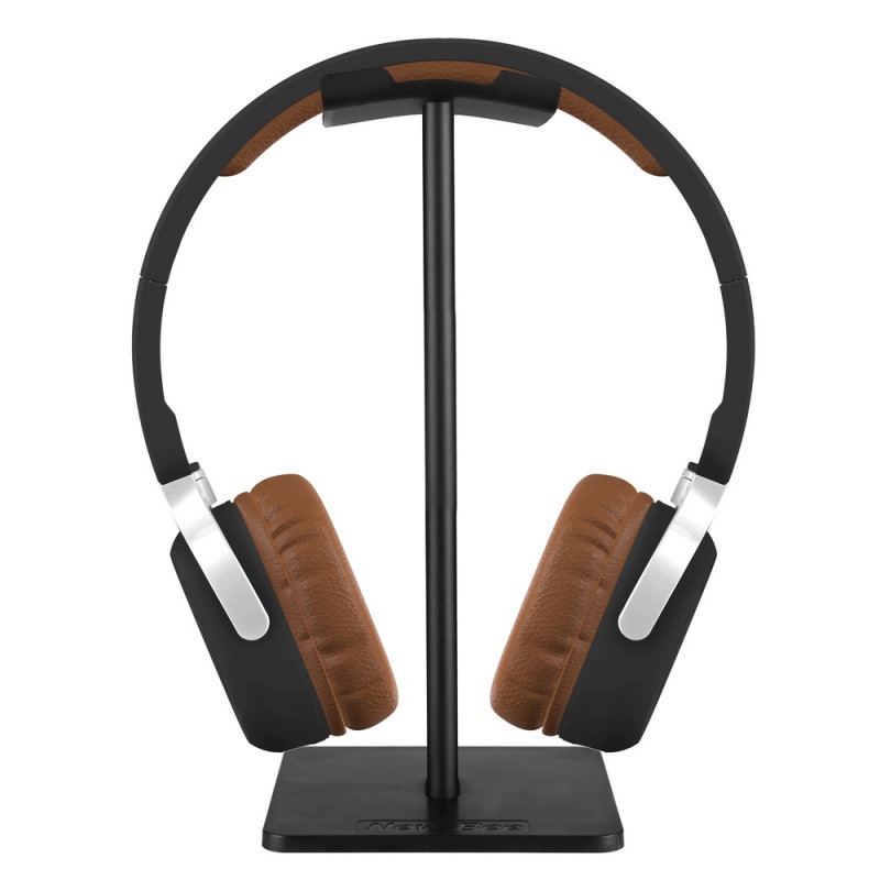 niceEshop Headphone Stand, Universal Aluminum Headphone Holder Headset Showing Display Stand Headphone Hanger, Black Singapore