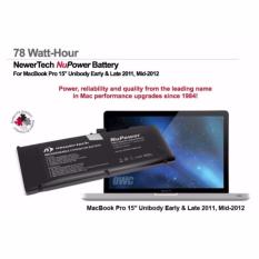 NuPower battery MacBookPro 15 2011 2012