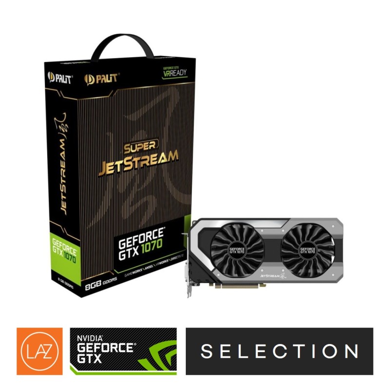 Buy Palit Geforce Gtx 1070 Super Jetstream 8gb Gddr5 Pci E Graphics Card Singapore