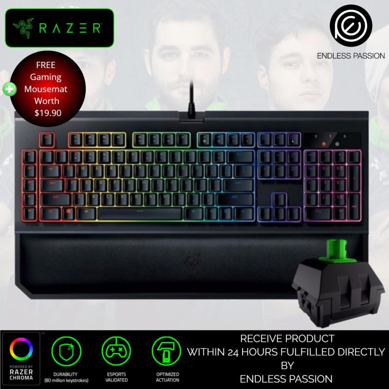 Razer Blackwidow Chroma V2 Mechanical Gaming Keyboard - Green Switch Singapore