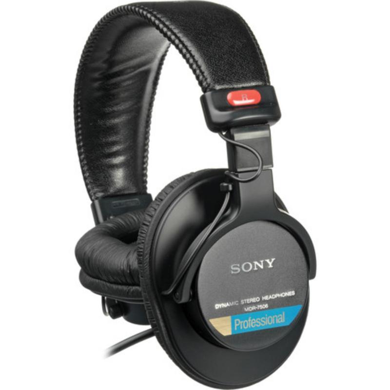 Sony MDR7506 Dynamic Stereo Over-The-Ear Headphone (Black) Singapore