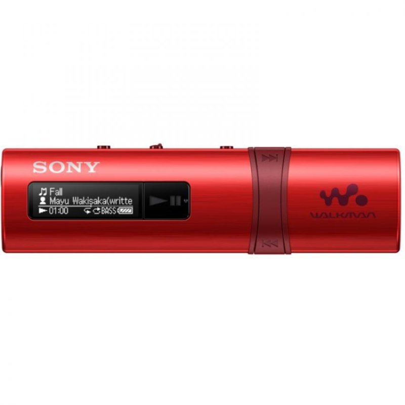 Sony Singapore B183F 4GB Walkman with FM and Built-in USB (Red) Singapore