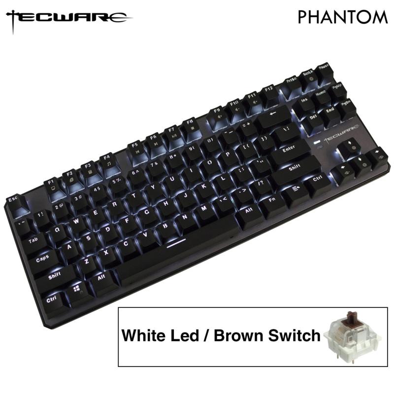 TECWARE Phantom Mechanical Keyboard - 87 Key (Red LED, Blue Switch)