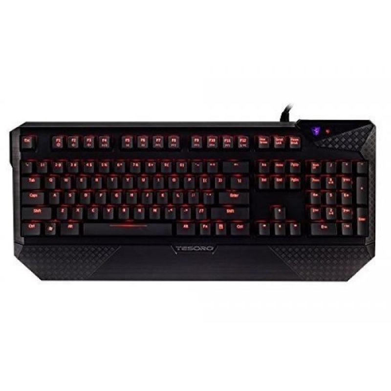 Tesoro Brown Cherry MX Switch Red Backlit Illuminated Mechanical Gaming Keyboard TS-G1NL(BW) - intl Singapore