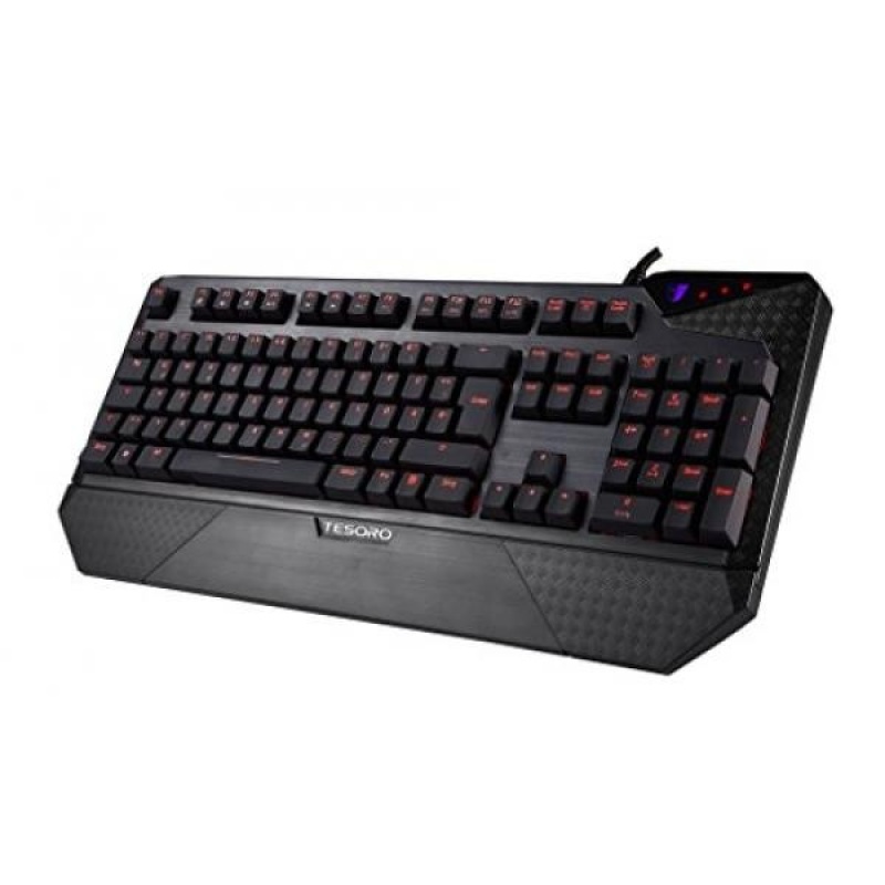Tesoro Durandal Ultimate G1NL Blue Cherry MX Switch USB Hub Red LED
Backlit Illuminated Gaming Mechanical Keyboard TS-G1NL - intl Singapore