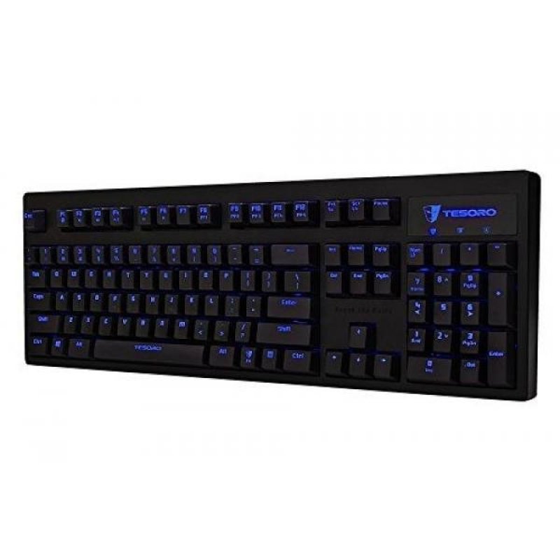 Tesoro Excalibur G7NL Brown Mechanical Switch Blue LED Backlit Illuminated Mechanical Gaming Keyboard TS-G7NL (BW) - intl Singapore