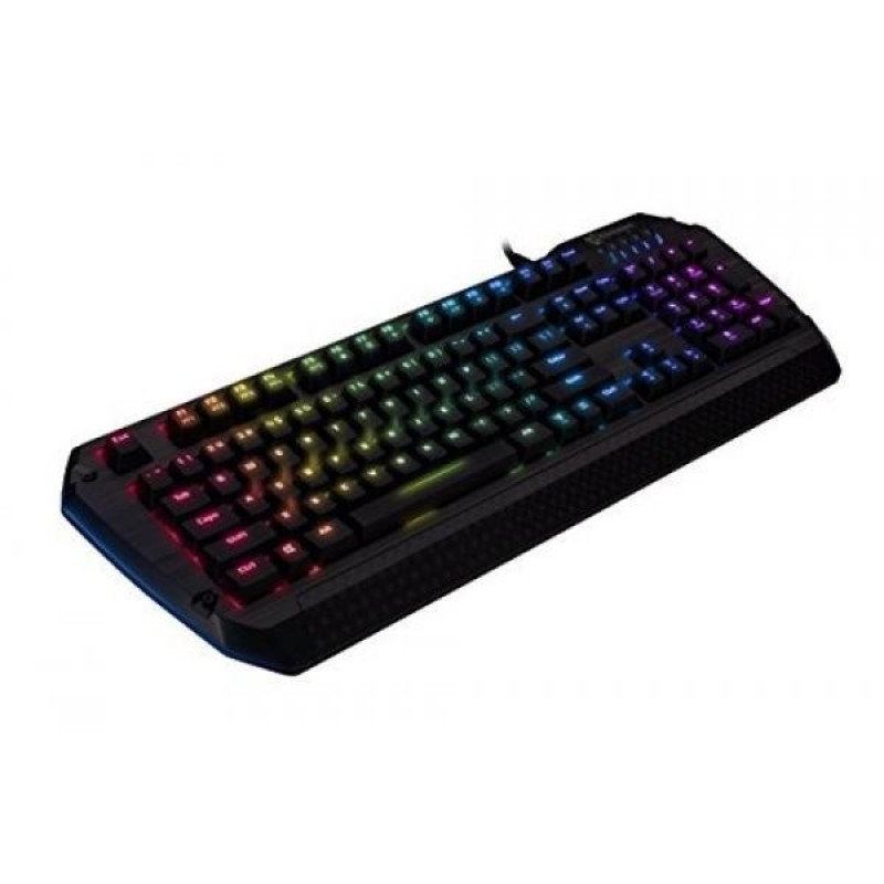 Tesoro Lobera Spectrum G5SFL Blue Mechanical Switch USB Hub Single Individual Per Key Full Color RGB LED Backlit Side Illuminated Mechanical Gaming Keyboard TS-G5SFL BL - intl Singapore