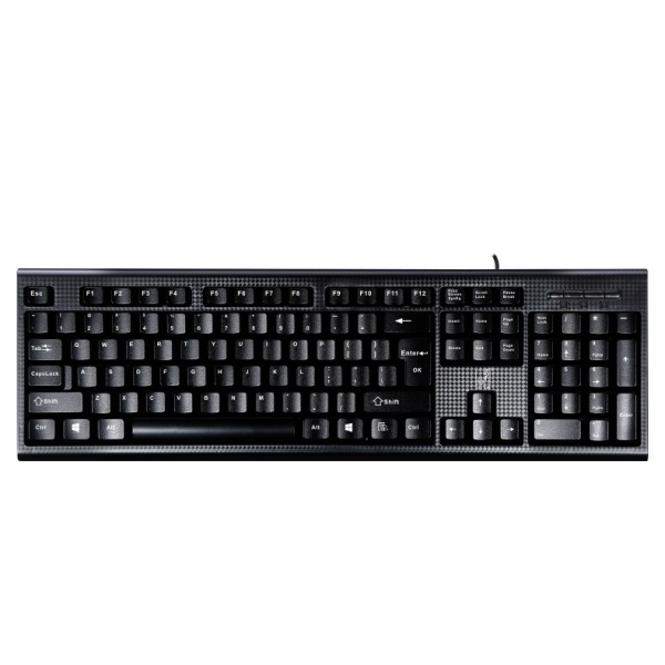 Wired Home Office USB Keyboard - intl Singapore