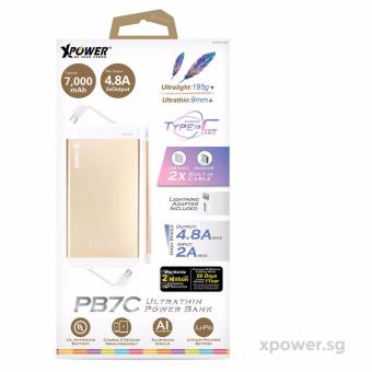 XPower XP-PB7C Quick Charge 3.0 Ultra Thin Type-C Power Bank April 2018 - 2 XPower XP-PB7C Quick Charge 3.0 Ultra Thin Type-C Power Bank - 2