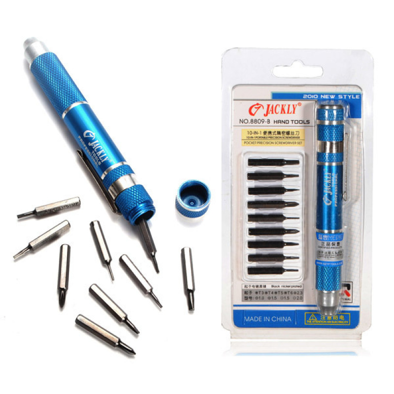 10pcs Precision Screwdriver Bit Set Torx Star Phillips Repair Tool Kit PC Phone