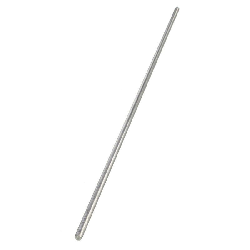 1Pcs Round Head Threaded Rod 304 Stainless Steel Screw M6 - intl