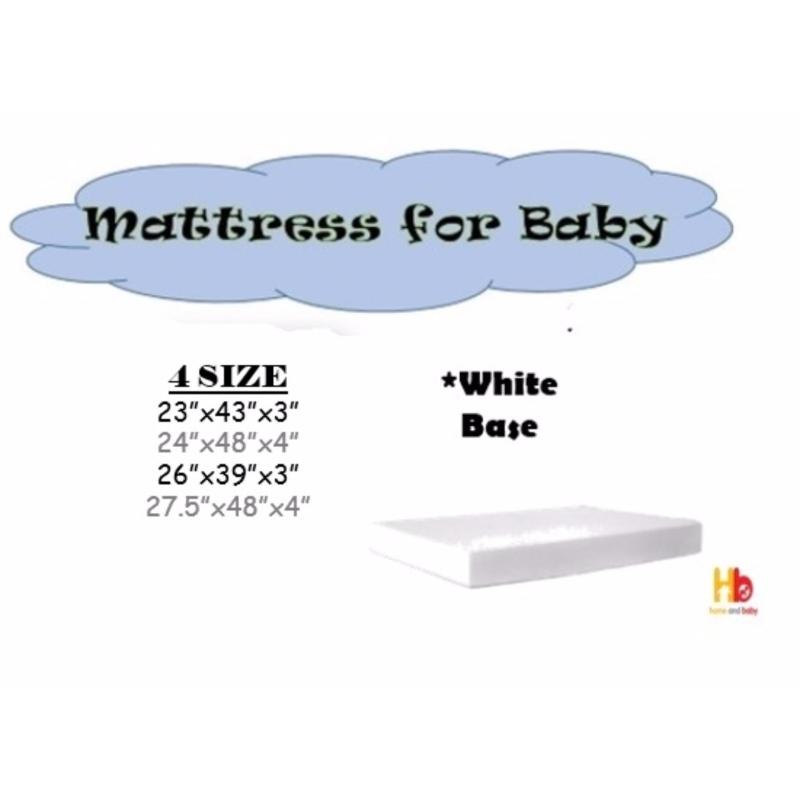 27.5' X 48' X 4' BabyOne Anti-Dust Mite Foam Mattress