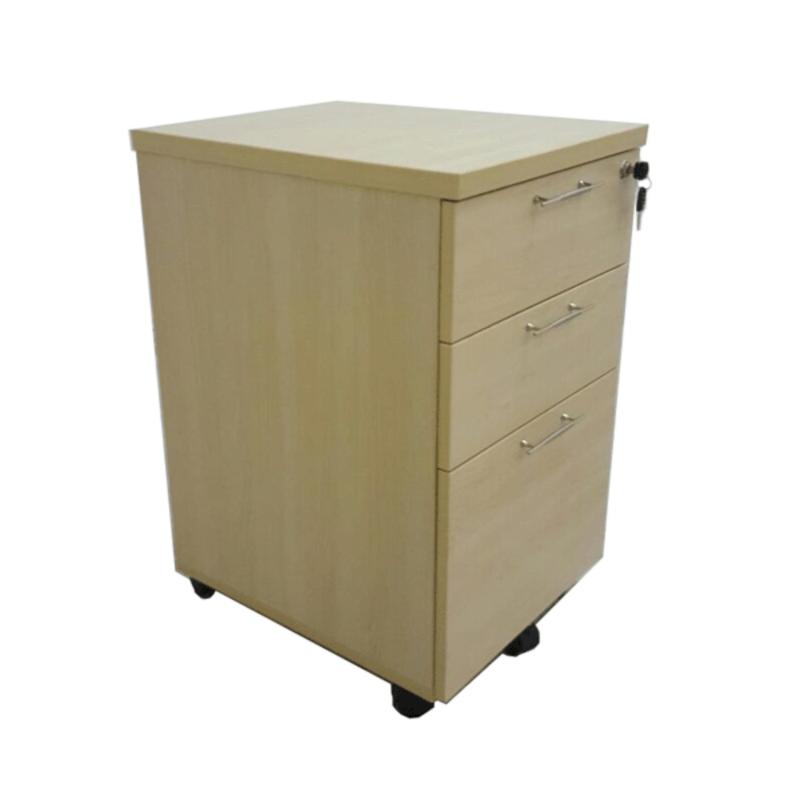 2D1F Mobile Pedestal (Maple) Singapore