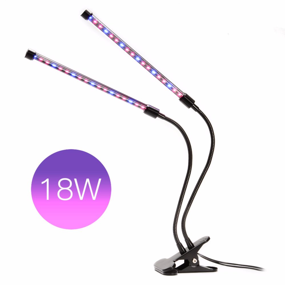 36 Leds Grow Light Profession Plant Lamp For Indoor Plants 18w 36 Leds Grow Light Profession Plant Lamp For Indoor Plants 18w Adjule 2 Level Dimmable Clip Desk