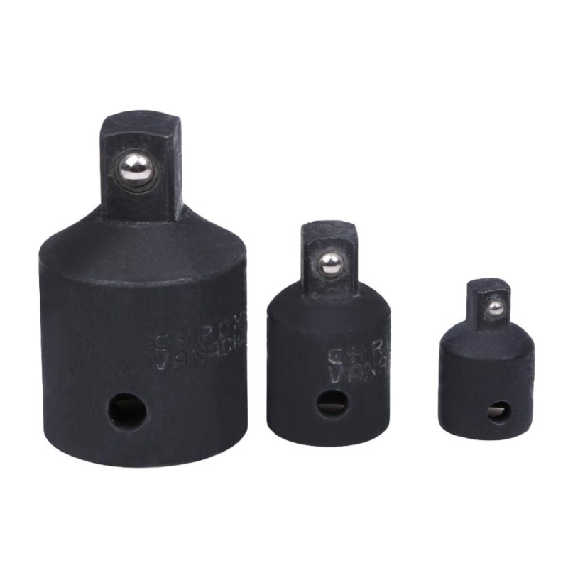 3Pcs Socket Adapter Reducer Drive Air Impact Heavy Duty Ratchet Adaptor - intl