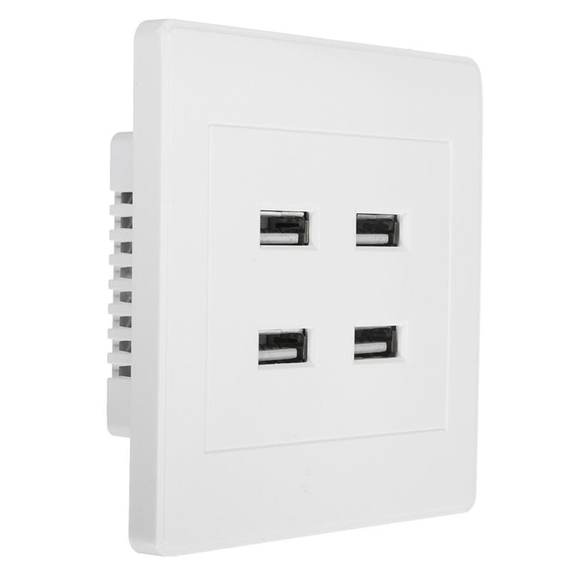5V 3.1A 4 Ports USB Wall Charger Adapter Dock Station Socket Power
Panel - intl