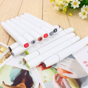 80 Colors Sets Touch Five Alcohol Graphic Art Twin Tip Pen Markers Broad Fine Point(Picea Meyeri) - Intl April 2018 - 3 80 Colors Sets Touch Five Alcohol Graphic Art Twin Tip Pen Markers Broad Fine Point(Picea meyeri) - intl - 3